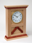 Click here to see the Bomoseen Country Collection mantle clock with forest cranberry accent color