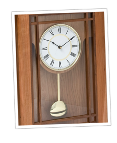 On Vermont Time, Clock Face with Chime